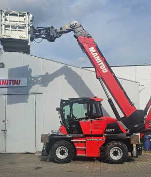 Muletto usato MANITOU MRT 1845 VISION 360 115D ST5 DEMO WEITERE TELESKOPARMSTAPLER (13010134)