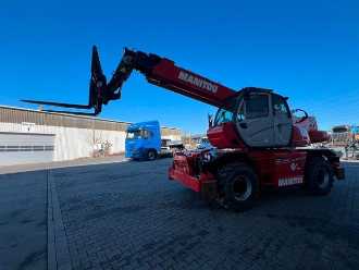Muletto usato MANITOU MRT 2550 + / nur 919h! / Funk / Korb / Winde DIESEL TELESKOPARMSTAPLER (13025659)