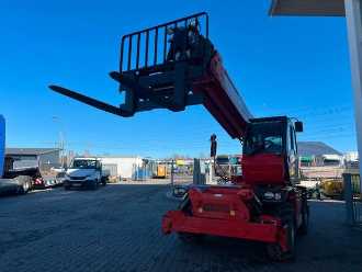 Muletto usato MANITOU MRT 2550 + / nur 919h! / Funk / Korb / Winde DIESEL TELESKOPARMSTAPLER (13025659)