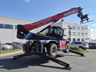 Muletto usato MANITOU MRT 2660 E OXYGEN ELEKTRO TELESKOPARMSTAPLER (13033621)