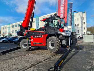 Muletto usato MANITOU MRT 3060 Vision + AC DIESEL TELESKOPARMSTAPLER (13069443)