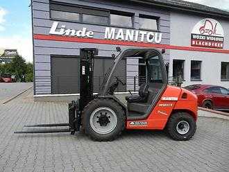 Muletto usato MANITOU MSI30T Pozycjoner wideł , triplex DIESEL GELAENDESTAPLER (12999467) backdrop