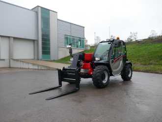 Muletto usato MANITOU MT 625 DIESEL TELESKOPARMSTAPLER (12947464) backdrop