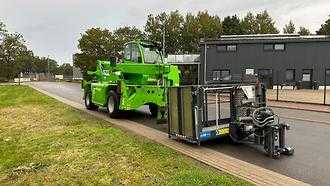 Muletto usato MERLO Roto 40.16 - 2019er - Viel Zubehör DIESEL TELESKOPARMSTAPLER (13075001)