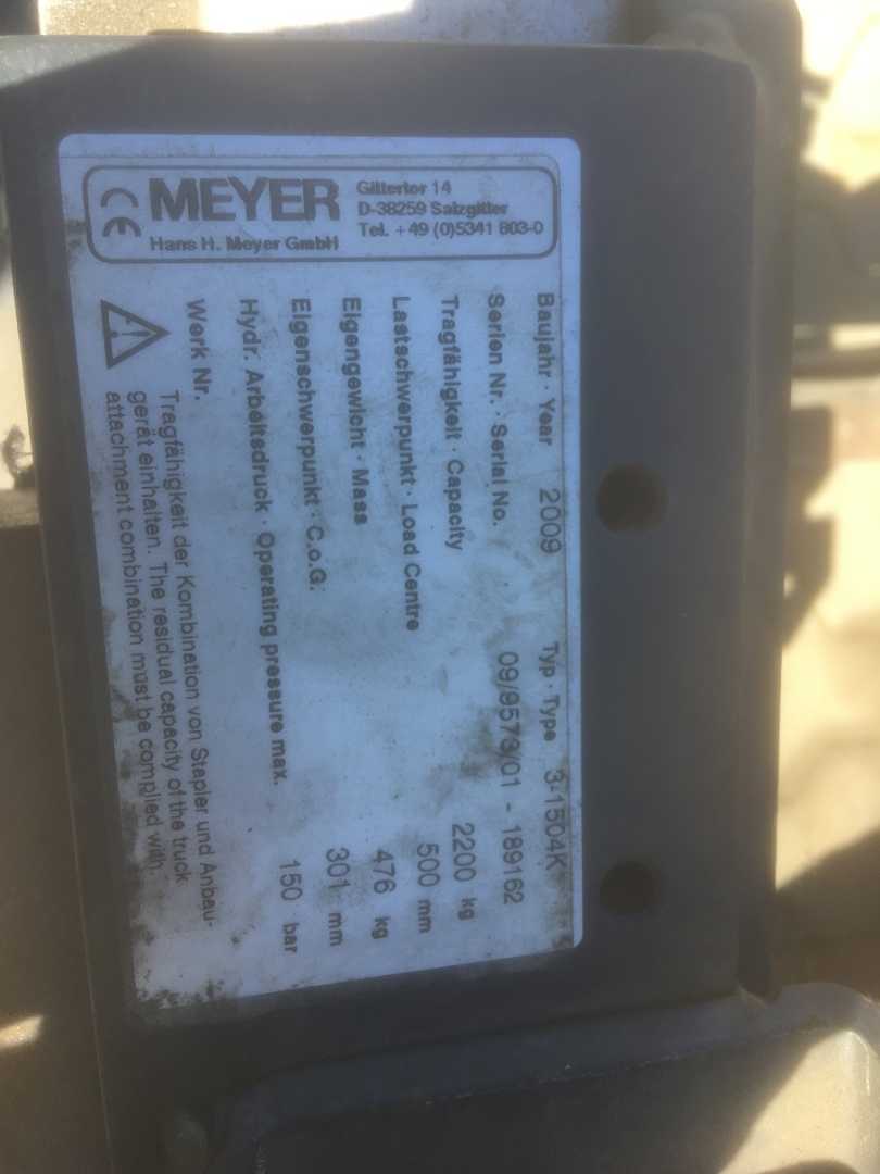 Muletto usato MEYER Typ 3-1504K WEITERE WEITERE (12750767)