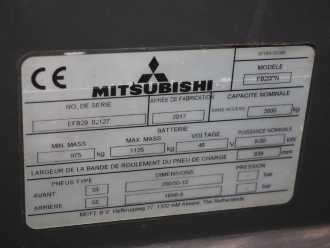 Muletto usato MITSUBISHI FB 20 PN ELEKTRO DREIRADFRONTSTAPLER (13059457)