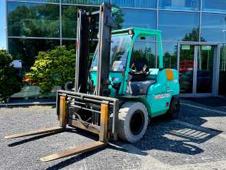 Muletto usato MITSUBISHI FD50NT DIESEL VIERRADFRONTSTAPLER (13054103)