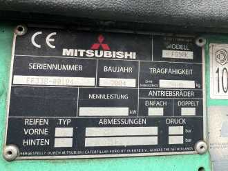 Muletto usato MITSUBISHI FG 50 K GAS VIERRADFRONTSTAPLER (12863941)