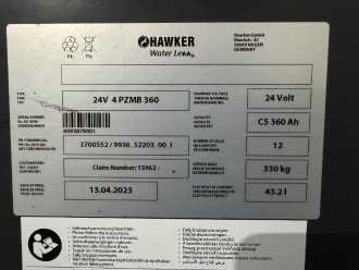 Muletto usato MITSUBISHI SBV16P480 - 550 Std. - Initialhub - HH 4.800 mm ELEKTRO HOCHHUBWAGENDEICHSEL (12914417)