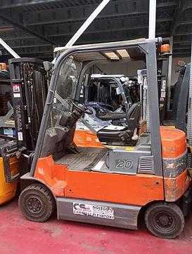 Muletto usato NISSAN 7FBMF20 ELEKTRO VIERRADFRONTSTAPLER (13016235) backdrop