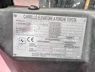 Muletto usato NISSAN 7FBMF20 ELEKTRO VIERRADFRONTSTAPLER (13016235)