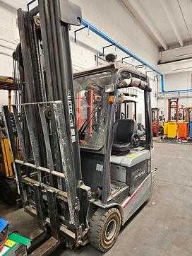 Muletto usato NISSAN TX15AC ELEKTRO DREIRADFRONTSTAPLER (13055784) backdrop