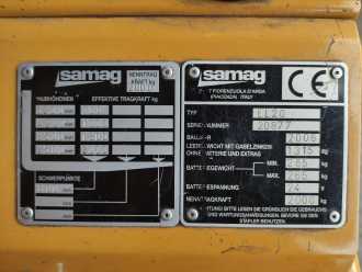 Muletto usato SAMAG EL 20 ELEKTRO HOCHHUBWAGENDEICHSEL (13053393)