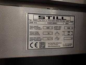 Muletto usato STILL EXV 14 C ELEKTRO HOCHHUBWAGENDEICHSEL (13040810)