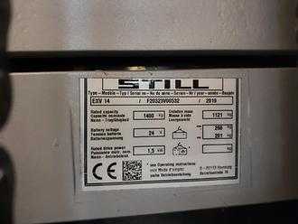 Muletto usato STILL EXV 14 ELEKTRO HOCHHUBWAGENDEICHSEL (13057594)