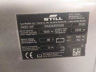 Muletto usato STILL RX 20-16 ELEKTRO VIERRADFRONTSTAPLER (13047240)