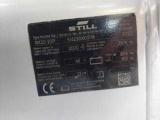 Muletto usato STILL RX 20-20 ELEKTRO VIERRADFRONTSTAPLER (13025812)