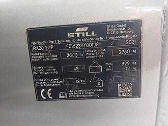 Muletto usato STILL RX 20-20 P ELEKTRO VIERRADFRONTSTAPLER (13004547)