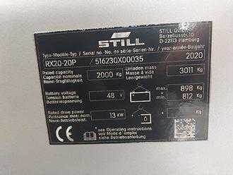 Muletto usato STILL RX 20-20 P ELEKTRO VIERRADFRONTSTAPLER (13059658)