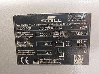 Muletto usato STILL RX 20-20P ELEKTRO VIERRADFRONTSTAPLER (13057010)