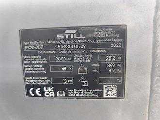 Muletto usato STILL RX20-20P ELEKTRO VIERRADFRONTSTAPLER (13044882)