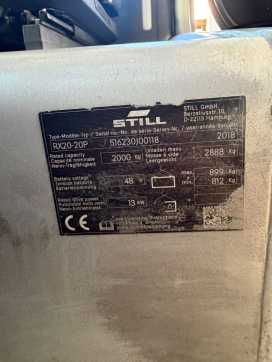 Muletto usato STILL RX20-20P ELEKTRO VIERRADFRONTSTAPLER (13069854)