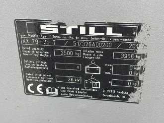 Muletto usato STILL RX70-25 GAS VIERRADFRONTSTAPLER (13050128)