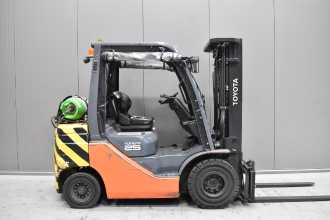 Muletto usato TOYOTA 02-8FGF25 /58305/ GAS VIERRADFRONTSTAPLER (13069554)