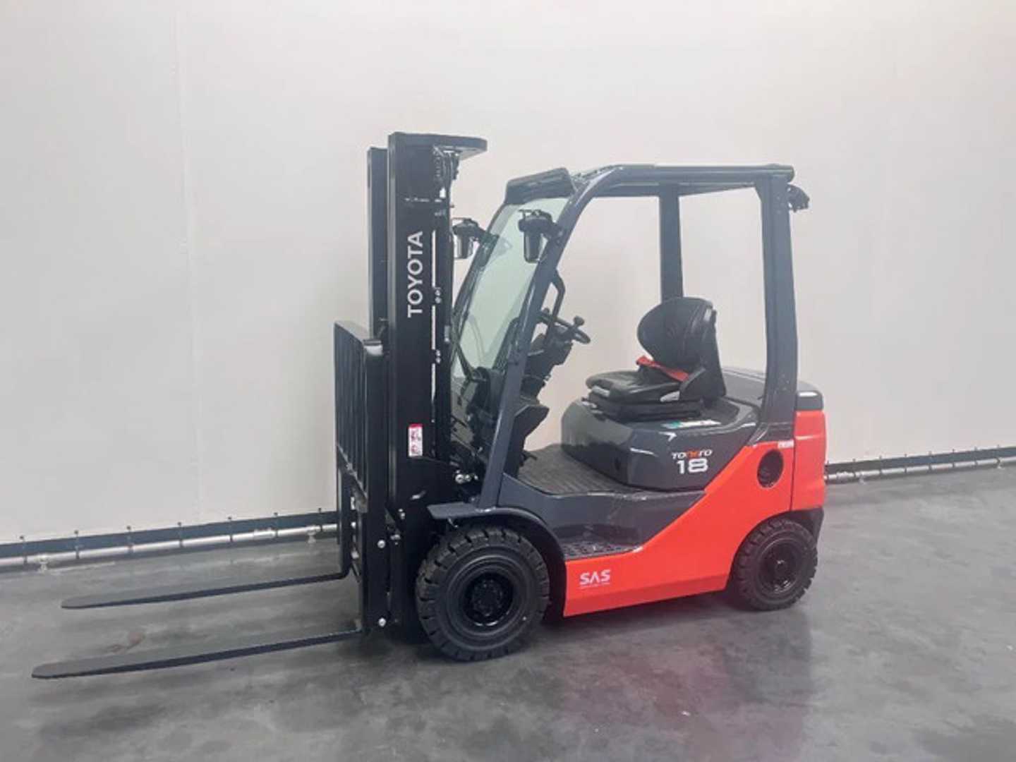 Muletto usato TOYOTA 42-8 FDF 18 DIESEL VIERRADFRONTSTAPLER (13001770)