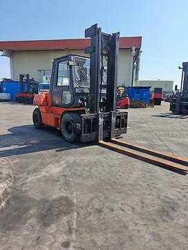 Muletto usato TOYOTA 5FG60/600 GAS VIERRADFRONTSTAPLER (13054460)