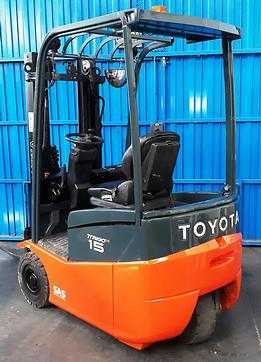Muletto usato TOYOTA 7FBEST15 ELEKTRO DREIRADFRONTSTAPLER (12064831)