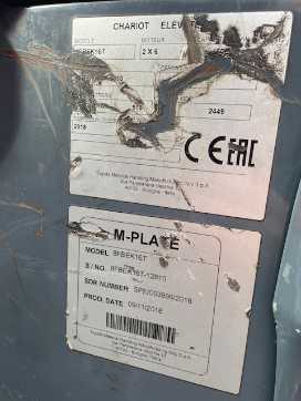 Muletto usato TOYOTA 8FBEK16T ELEKTRO DREIRADFRONTSTAPLER (13068596)