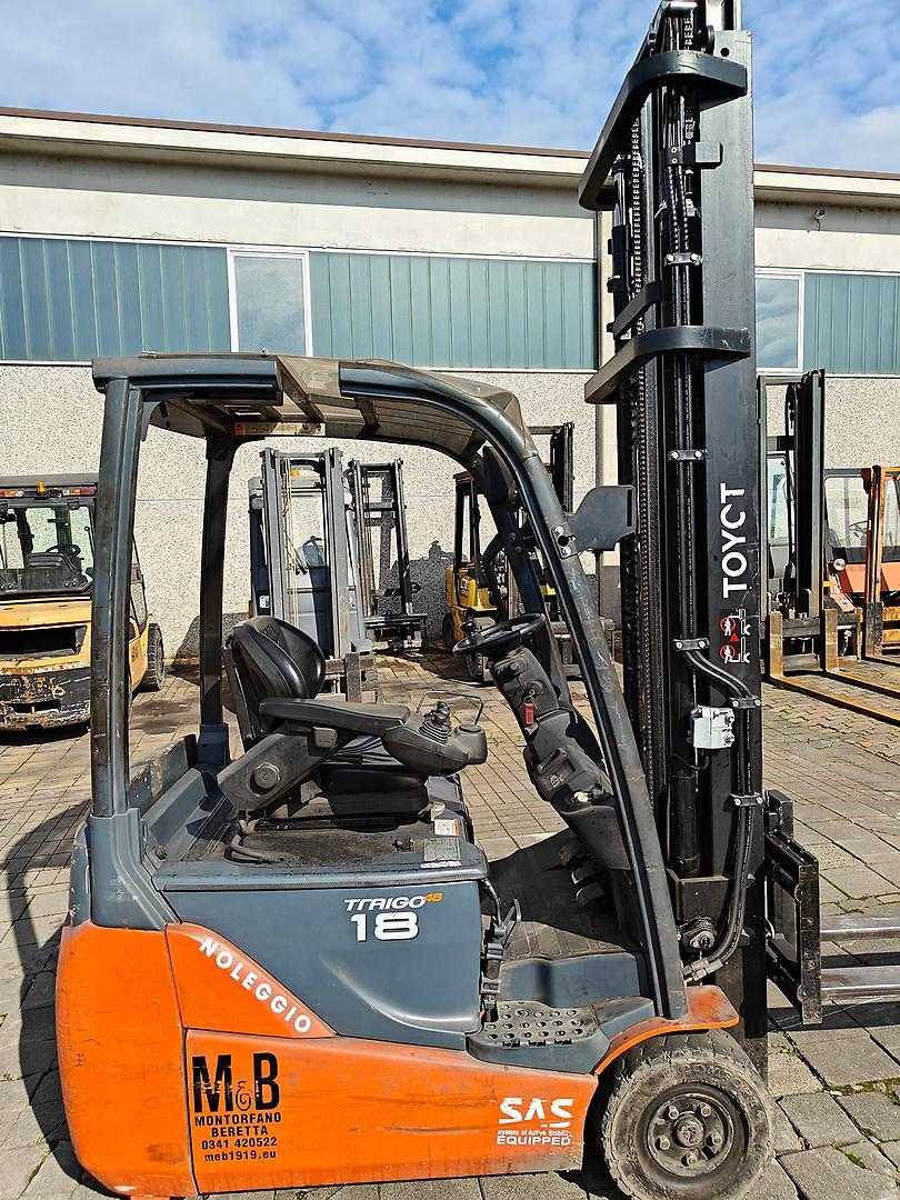 Muletto usato TOYOTA 8FBEK18T ELEKTRO VIERRADFRONTSTAPLER (12945287)