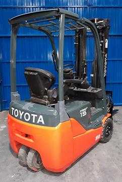 Muletto usato TOYOTA 8FBET15 ELEKTRO DREIRADFRONTSTAPLER (12399682)