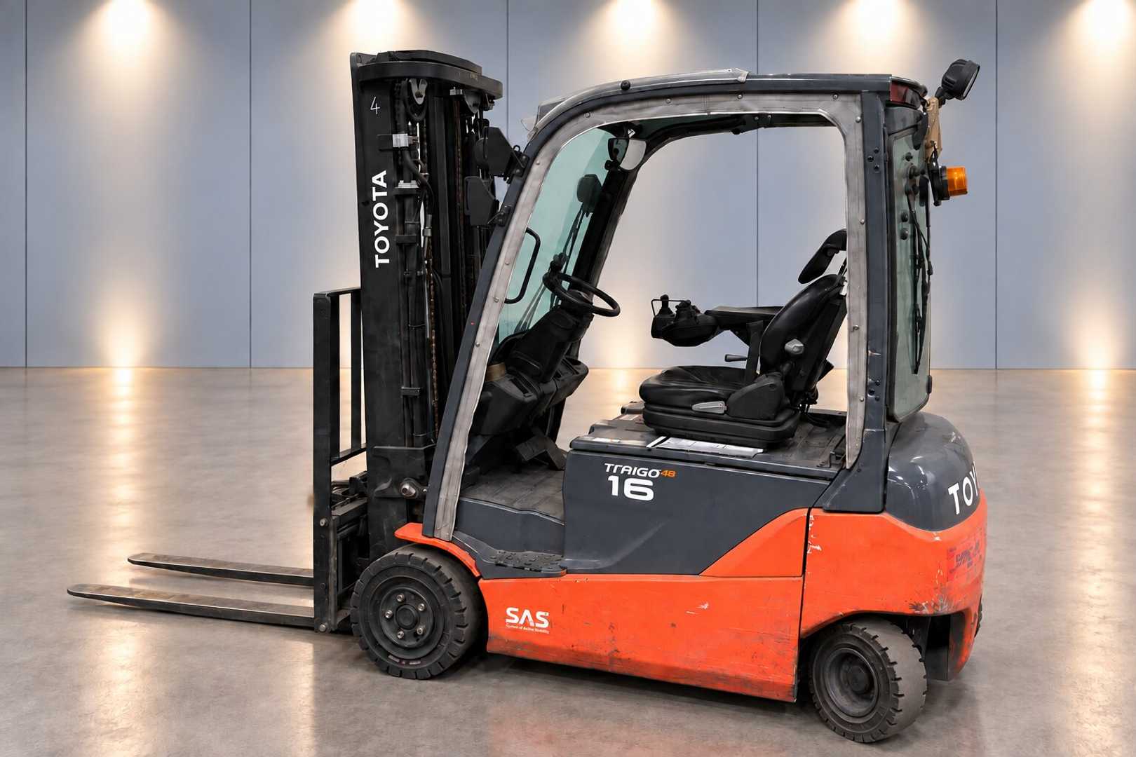 Muletto usato TOYOTA 8FBM16T /58827/ ELEKTRO VIERRADFRONTSTAPLER (13065545)