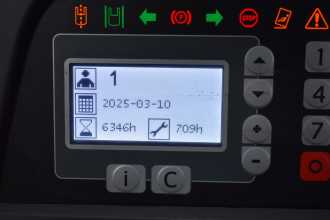 Muletto usato TOYOTA RRE 140 /54033/ ELEKTRO SCHUBMASTSTAPLER (12942817)