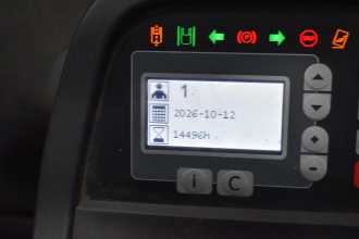 Muletto usato TOYOTA RRE 140 H /59028/ ELEKTRO SCHUBMASTSTAPLER (13073124)