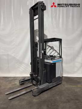 Muletto usato UNICARRIERS 160DTFVR917UMS - 3236 Std. ELEKTRO SCHUBMASTSTAPLER (13070813) backdrop