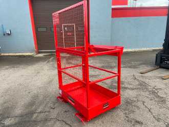 Muletto usato WEITERE Arbeitskorb RAK, RAL 3000 feuerrot WEITERE WEITERE (13024576)