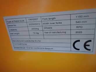 Muletto usato WEITERE TRP0007 ELEKTRO NIEDERHUBWAGENDEICHSEL (13070924)