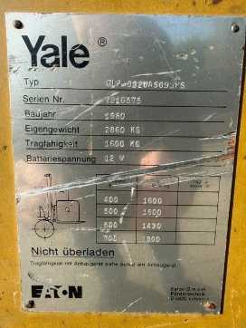 Muletto usato YALE GLP-032UA GAS VIERRADFRONTSTAPLER (13039548)