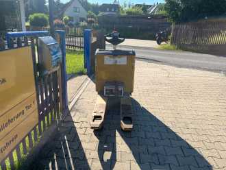 Muletto usato YALE MP16 ELEKTRO NIEDERHUBWAGENSEMIELEKTRISCH (13062728)