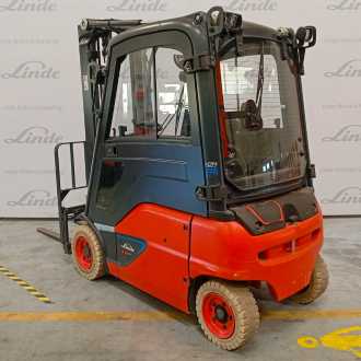 Paleciaki używane Linde Czołowy wózek widłowy 4 kołowy E 16 P ION (Oferta 12974017)