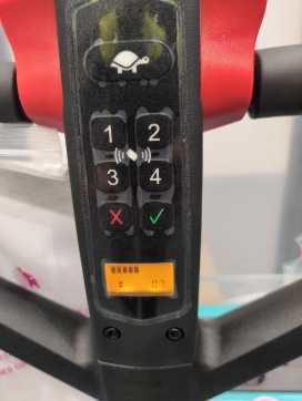 Použité vysokozdvižné vozíky BAOLI KBSI12 ELEKTRO HOCHHUBWAGENDEICHSEL (13063199)