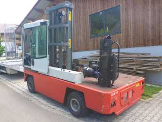 Použité vysokozdvižné vozíky BAUMANN DFQ40/14/45ST DIESEL SEITENSTAPLER (12948168)