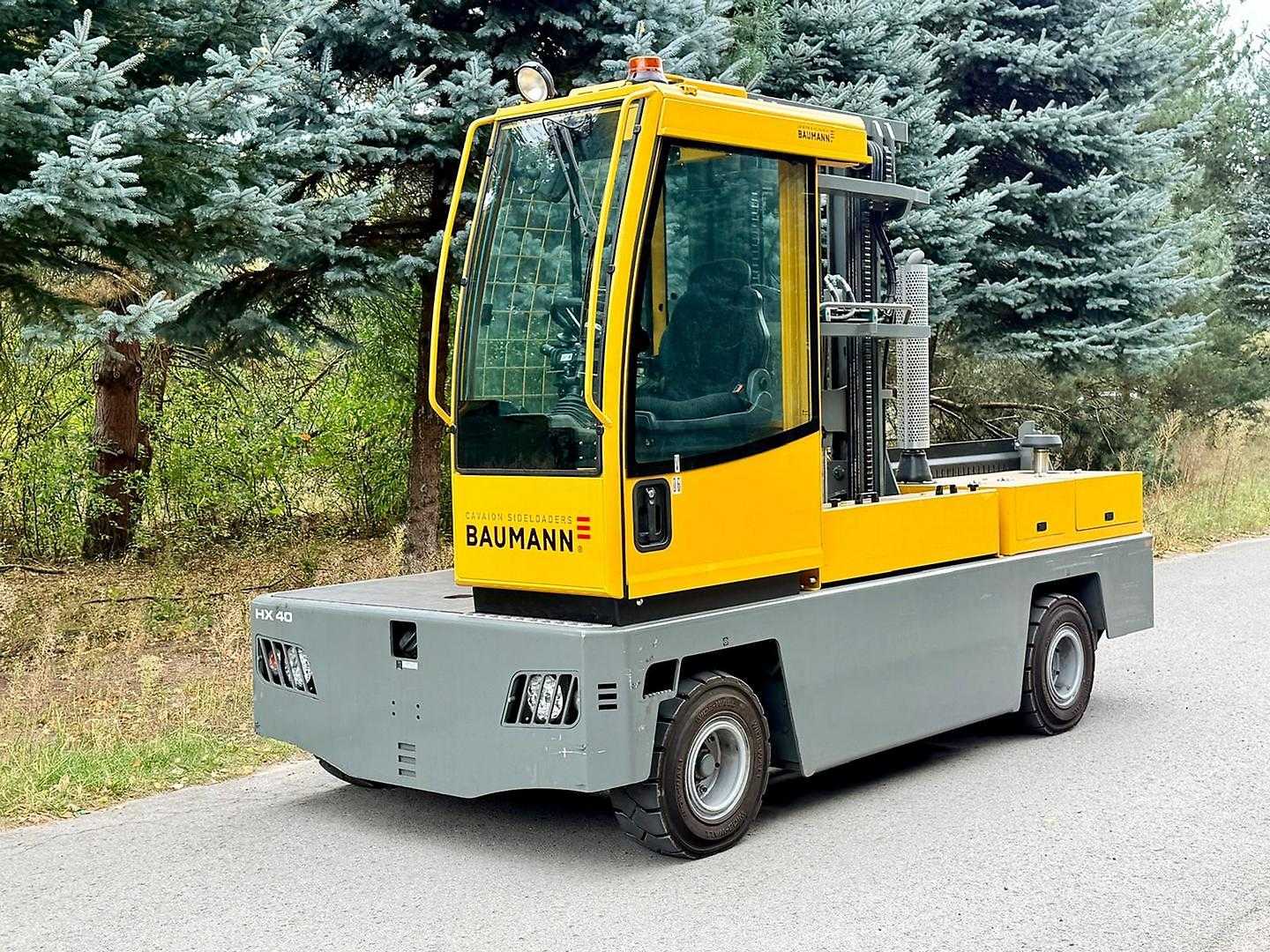 Použité vysokozdvižné vozíky BAUMANN HX40/12/57 TR DIESEL SEITENSTAPLER (13076215)