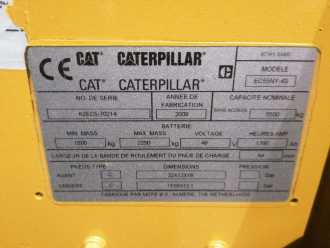 Použité vysokozdvižné vozíky CATERPILLAR EC55N ELEKTRO VIERRADFRONTSTAPLER (12438026)