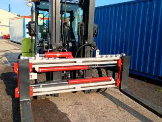 Použité vysokozdvižné vozíky CLARK C80D DIESEL VIERRADFRONTSTAPLER (12962088)