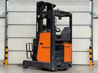 Použité vysokozdvižné vozíky DOOSAN BR14JW ELEKTRO SCHUBMASTSTAPLER (13055163)