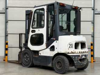 Použité vysokozdvižné vozíky DOOSAN D25S-5 DIESEL VIERRADFRONTSTAPLER (13053678)